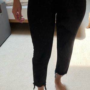 Rag & bone black Nina cigarette jeans
